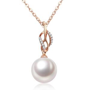 パールネックレス 一粒 ネックレス レディース パール CZダイヤ フェイクパール アクセサリー ジュエリー 上品 大人 可愛い ニッケルフリー ポイント消化 爆買