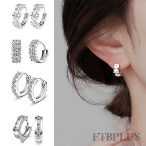 ピアス レディース フープピアス 4タイプ アレルギー対応 CZ