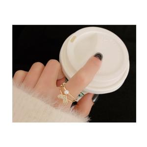 指輪 レディース C型リング ダブルリング C...の詳細画像1