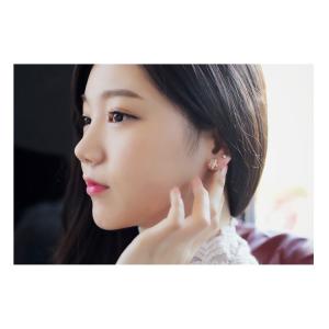 ピアス レディース キラキラ 雪の結晶 かわい...の詳細画像2