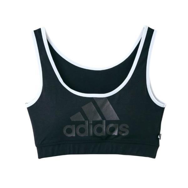 【AP1155】アディダス ハーフトップ ノンワイヤーブラジャー スポーツブラ adidas レディ...