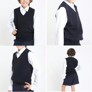 【学生服のトンボ スクールベスト】ウール30%...の詳細画像3