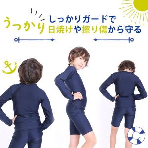 【ラッシュガード】スクール水着 トップス ラッ...の詳細画像3