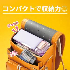 筆箱 小学生 うかサポ ソニック 箱型 透明 ...の詳細画像3