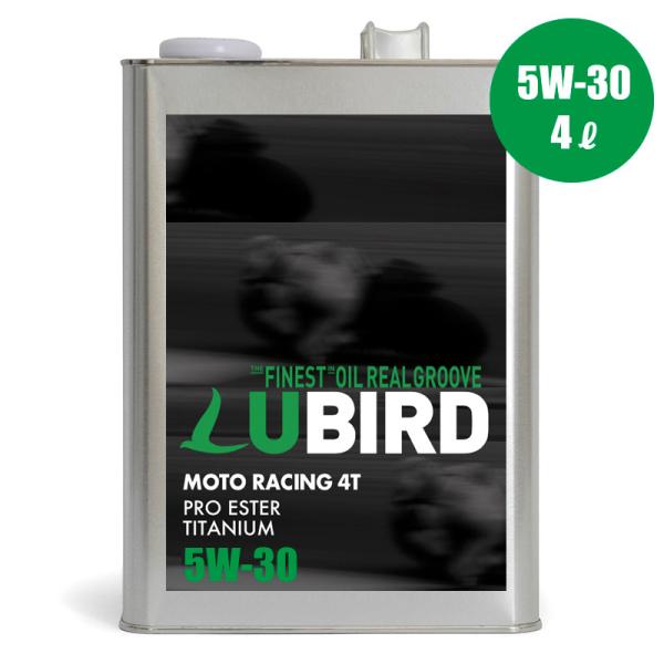 LUBIRD/ルバード　MOTO RACING ４T　粘度 (5W-30) 【4L缶】