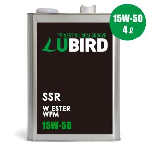 LUBIRD/ルバード　SSR 粘度 (15W-50) 【4L缶】｜ftk-oil-products