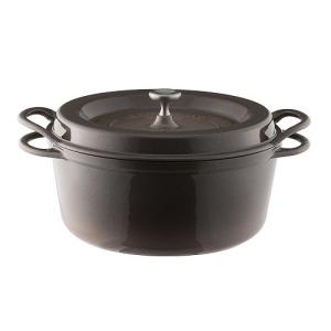 【入荷待ち】バーミキュラ（Vermicular） オーブンポットラウンド26cmパールブラウン　(4589923560717)