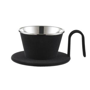 kalita Black カリタブラック TSUBAMEドリッパー[フロッキー加工]　WDS155