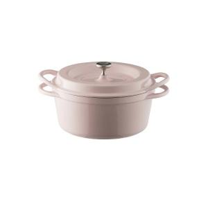 【数量限定キャンペーン】【在庫限り】バーミキュラ（Vermicular）オーブンポットラウンド 18cm パールピンク　(4589923560106)