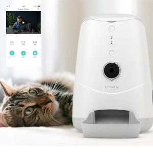 【新品】Nutri Vision （ニュートリビジョン）スマート給餌器カメラ付き 猫 犬 自動給餌器 カメラ付き PETONEER ペットニア Nutri Vison