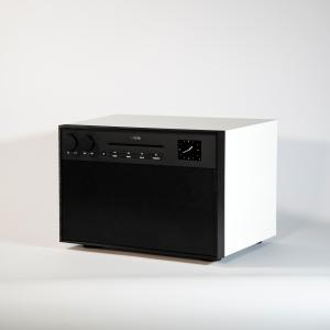 GENEVA(ジェネバ) CDプレーヤー付きWi-Fiスピーカー DeCon/M ホワイト｜ftk-tsutayaelectrics