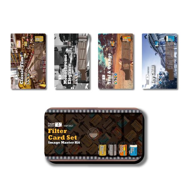 PaperShoot(ペーパーシュート) フィルターカード4枚セットfilter-card-set-...