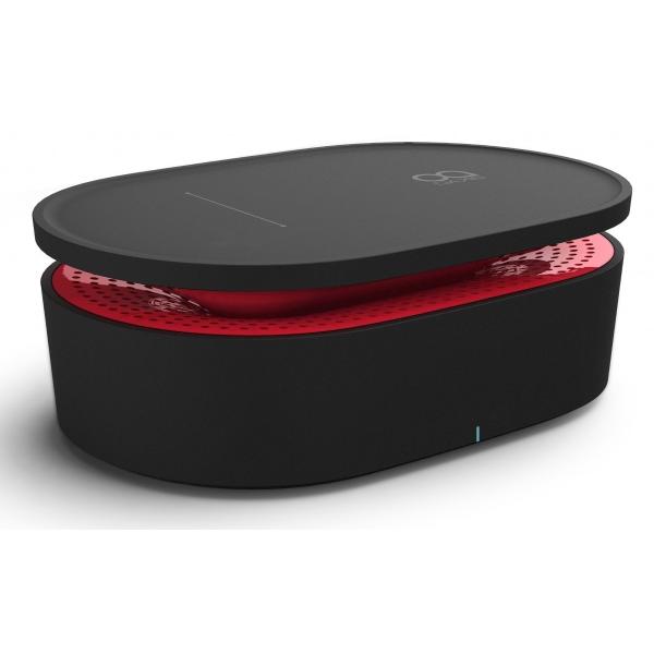 【台数限定】OAXIS Bento（ベントー）ワイヤレススピーカー (Black/Red)