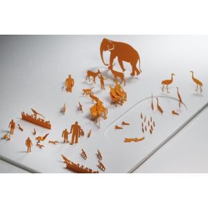 1／100添景セットNo．4 動物園編 オレンジ