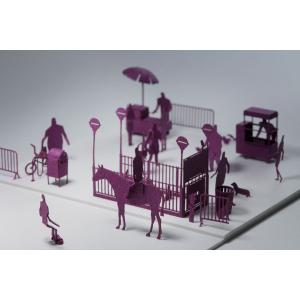 1／100添景セットNo．6 NY編 パープル