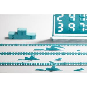 1／100建築模型用添景セット 競泳編 水色