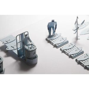 1／100建築模型添景セット 築地編 ライトブルー