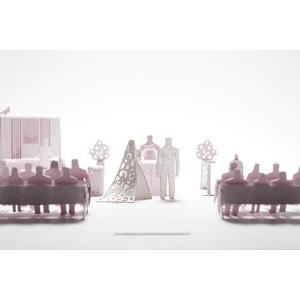 添景セットNo．33結婚式 チャペル