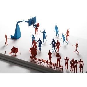 No．38バスケットボール編 レッド×ブルー