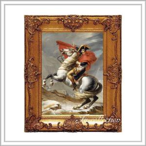 ポンパドール夫人額絵 ゴールドダブルフレーム Sサイズ pompaS : エフ