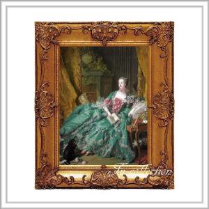 マリーアントワネット額絵 ゴールドダブルフレーム Mサイズ mayM