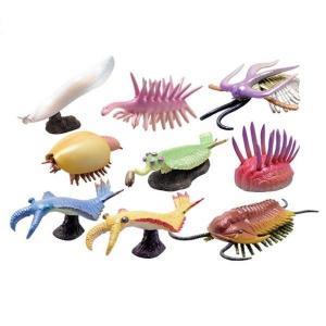 フィギュア 模型 ジオラマ 古代生物 リアル 置物 インテリア 玩具 子ども プレゼント ギフト カンブリアモンスターミニモデルセット
