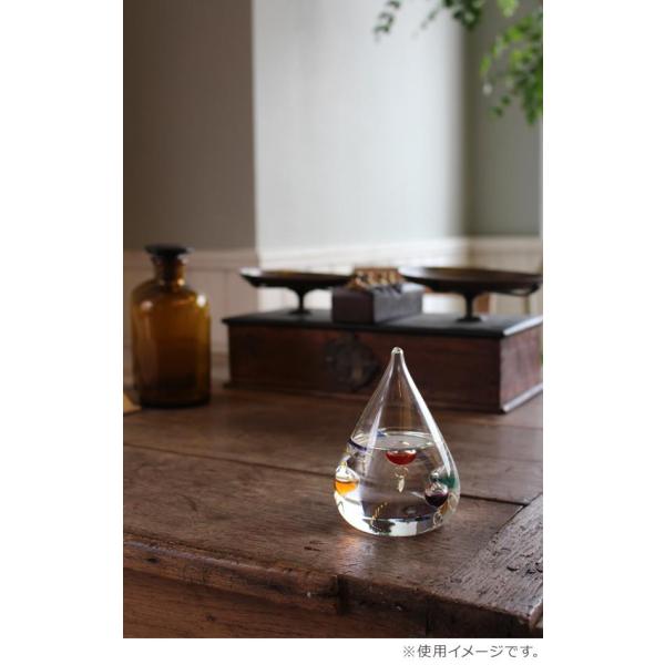 しずく型温度計 ガラス球 置物 インテリア 雑貨 おしゃれ 茶谷産業 Fun Science ファン...