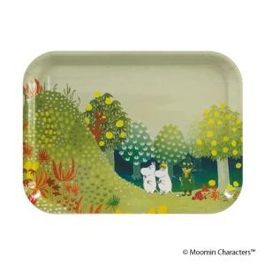 お盆 木製 トレー キャラクター 北欧 食器 かわいい キッチン用品 おしゃれ プレゼント MOOMIN ムーミン トレイS ムーミンバレー