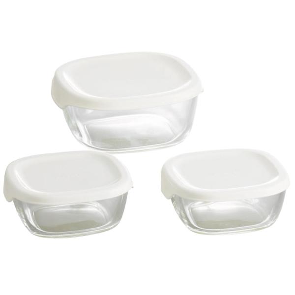 保存容器 耐熱ガラス製 キャニスター 電子レンジ オーブン可 作り置き 日本製 ＨＡＲＩＯ ハリオ ...