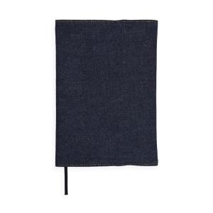 手帳カバー デニム 帆布 保護 カジュアル かっこいい おしゃれ シンプル 読書 参考書 小説 ステ...