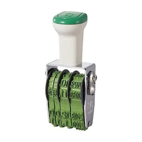 テクノタッチ回転印 本西暦日付 ゴシック体 3号 ニューパック式 TKP-NCR03