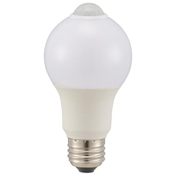 OHM LED電球 E26 40形相当 人感明暗センサー付 昼光色 LDA5D-G R51