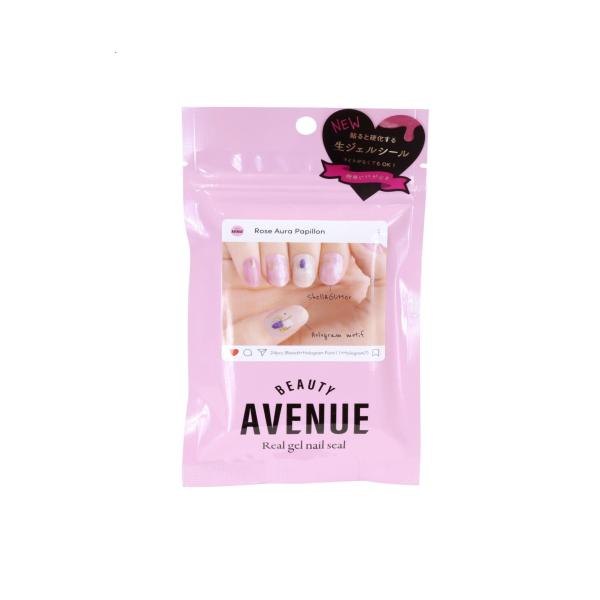 BEAUTYAVENUE ビューティーアベニュー ジェルネイルシール　ローズオーラパピヨン