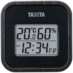 TANITA タニタ デジタル温湿度計ブラック TT571BK｜comoVERY