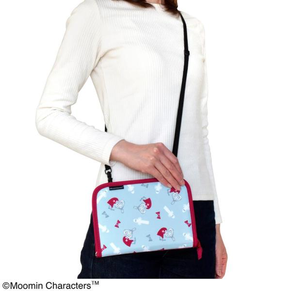 ポーチ ショルダー 多機能 収納 整理 ムーミングッズ キャラクター かわいい 通院 お出かけ 便利...