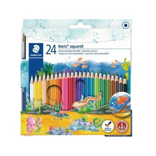 ステッドラー ノリス 水彩色鉛筆24色セット セリース入 ST14410NC24P