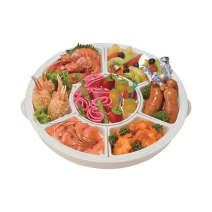 皿 オードブル皿 古伊万里 フード付回転オードブル 39cm