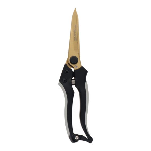 小枝切鋏 チタンコーティング刃 園芸用品 ハサミ フルーツ収穫 ガーデニング 家庭菜園 便利グッズ ...