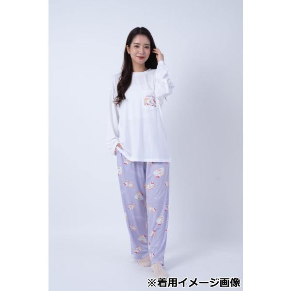 パジャマ 部屋着 ルームウェア かわいい キャラクター サザック サンリオ キティ＆ミミィセットアッ...