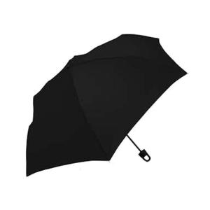 （傘） 紳士晴雨兼用折傘カラビナ 60cm BK 120276