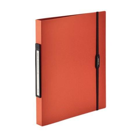 LIHIT LAB.(リヒトラブ)　SMART FIT　リングファイル　ツイストリング　A4　オレン...