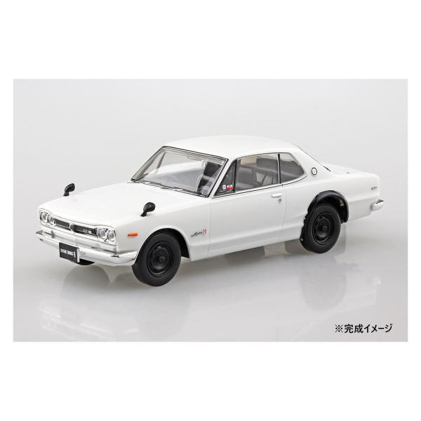 青島文化教材社 ニッサン スカイライン 2000GT-R(ホワイト)