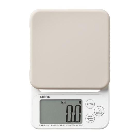 キッチンスケール デジタル 計量器 料理 製菓 シンプル かわいい お菓子作り TANITA タニタ...
