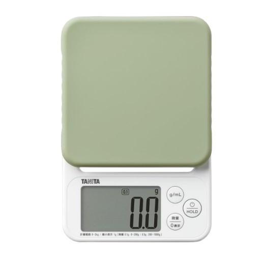 キッチンスケール デジタル 計量器 料理 製菓 シンプル かわいい お菓子作り TANITA タニタ...