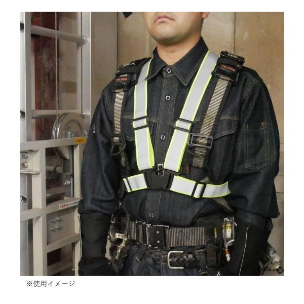 小野商事 エース リフレクティブベスト イエロー WS9021