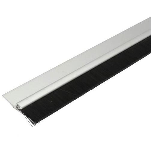 光　KSAS-936　STOPすきま風　シルバー　アルミ/PPブラシ　869687