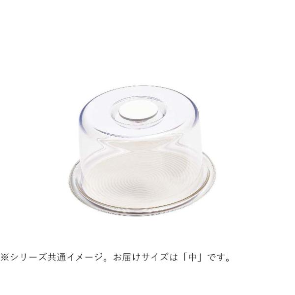 曙産業 クリア ラブリーハット丸 MT-1170　中　ホワイト AK2644