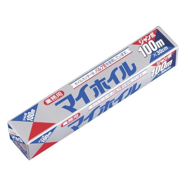 マイホイル　ジャンボ(アルミホイル)　100　幅30cm×100m　XAL5402