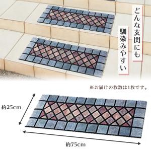 石タイル調の階段マット オーロラタイプ 屋外 ...の詳細画像4
