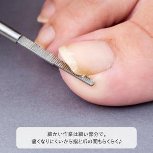 ダブルヘッド巻爪ヤスリ 巻き爪 爪やすり やす...の詳細画像4